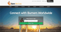 Desktop Screenshot of burnmefree.com